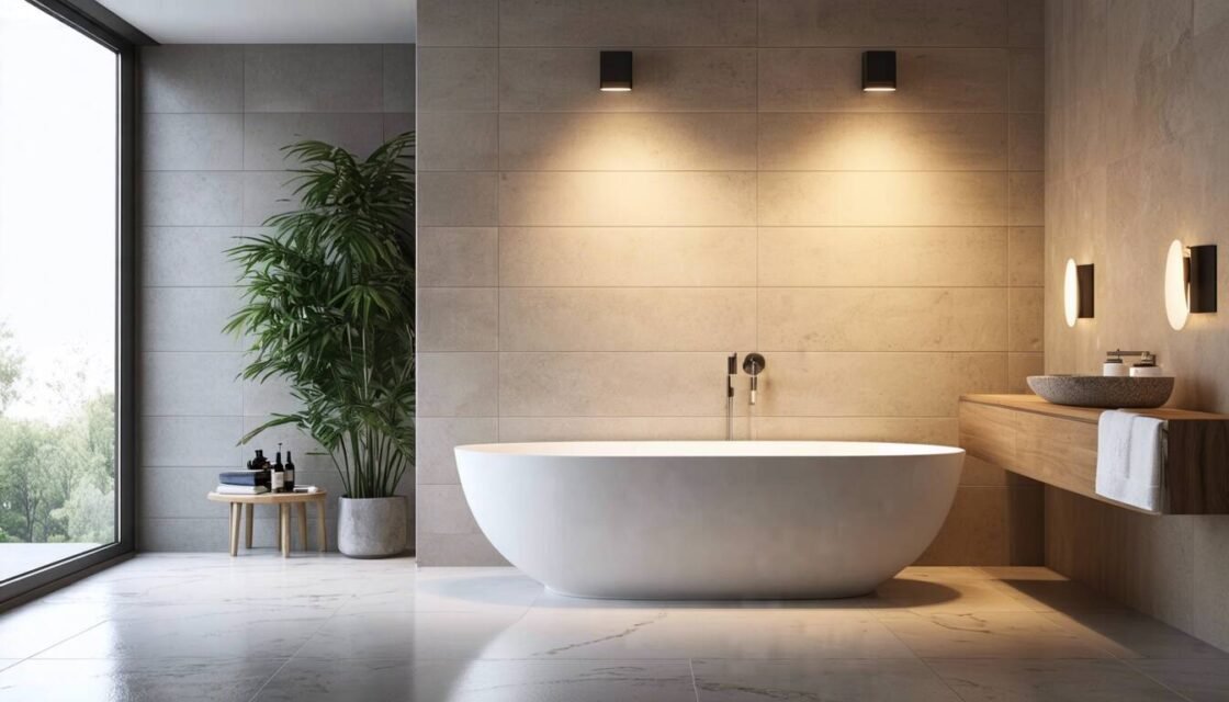 Upplev Badrumslyx med Unika Vägglampor: Så Förvandlar du Ditt Badrum