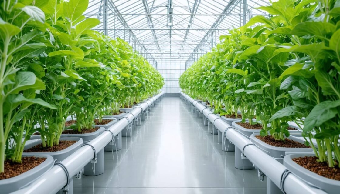 Effektiv bevattning i växthus: Maximera skörden