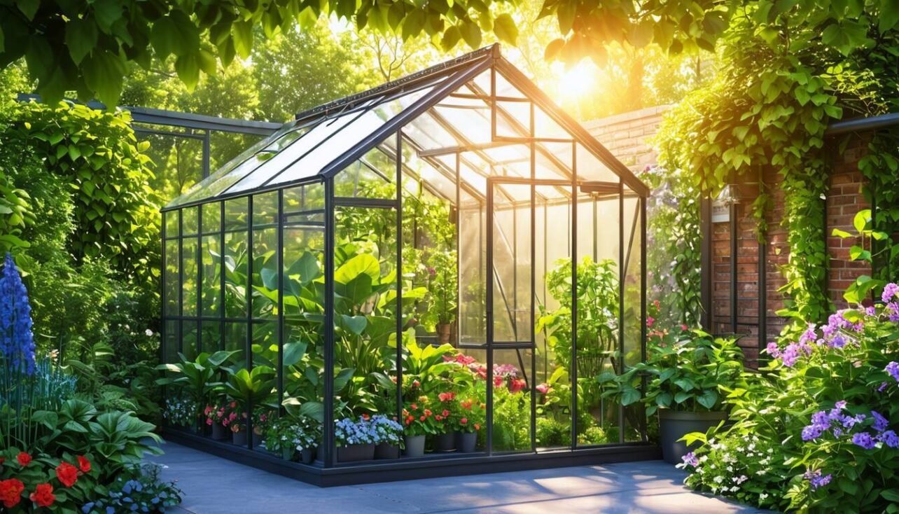 Litet växthus: Maximal odling på minimal yta