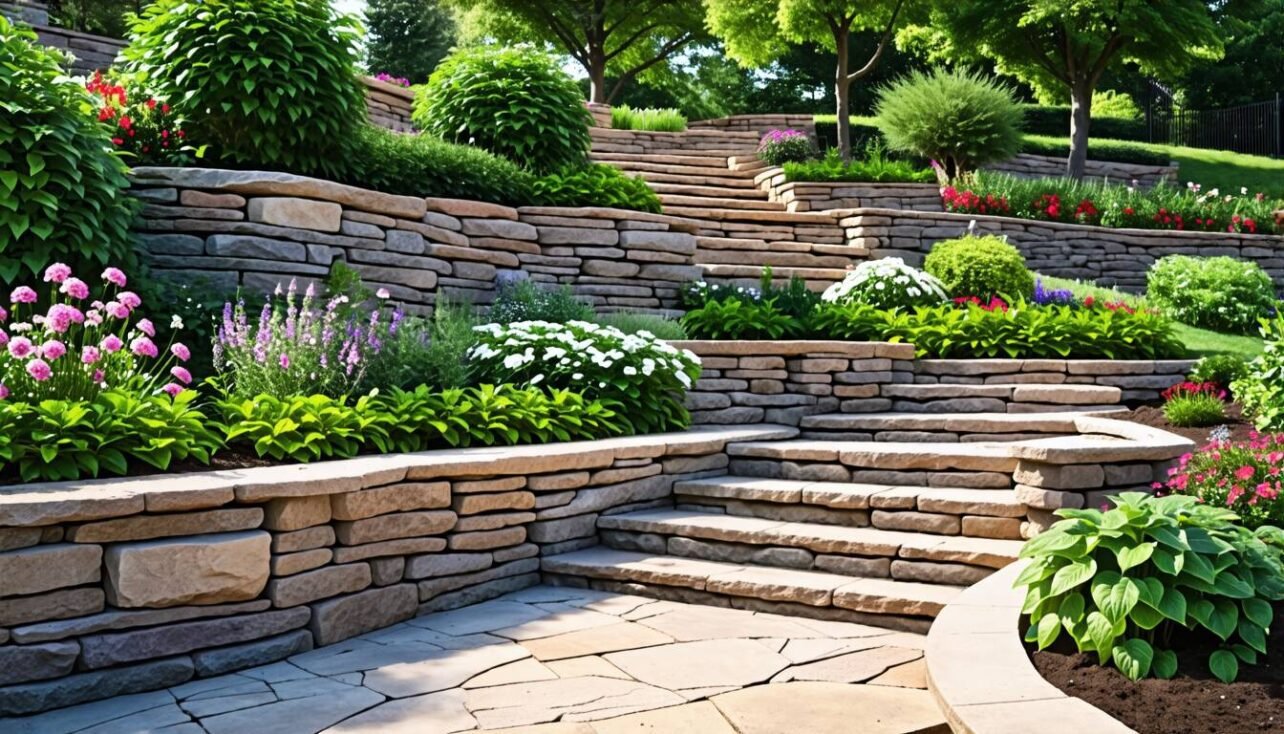 Bygga stödmur i slänt: Expert guide & inspiration