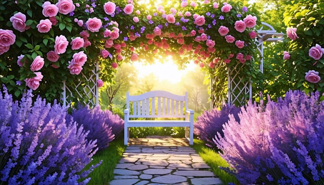 Skapa en sagolik berså: Design & växtval