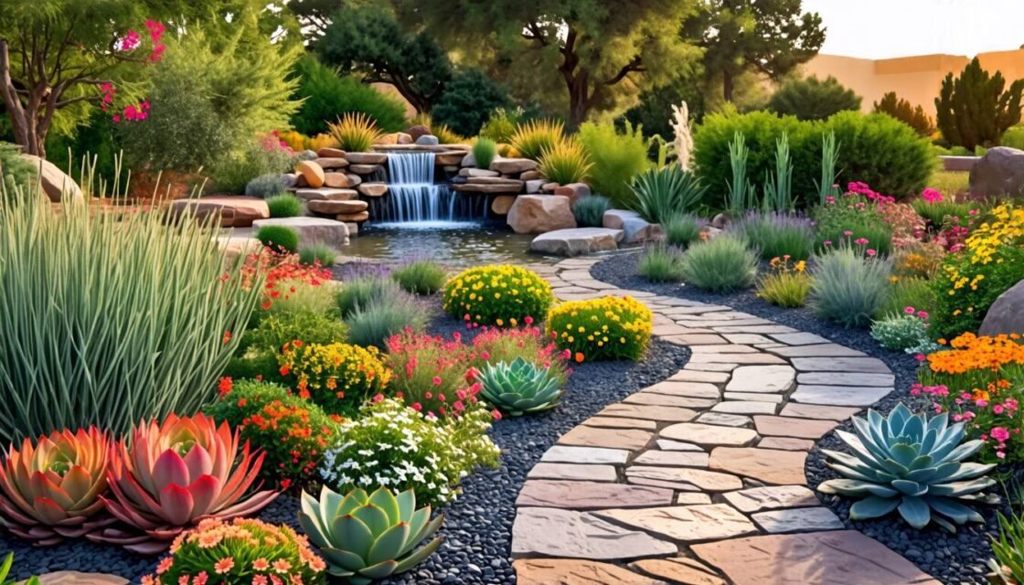 Designa en torktålig trädgård: Vackert & lättskött