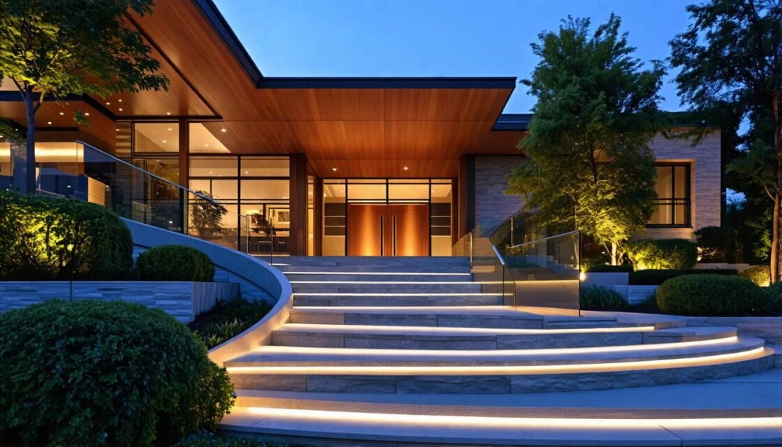 Designa en praktfull entrétrappa: Wow-faktor!