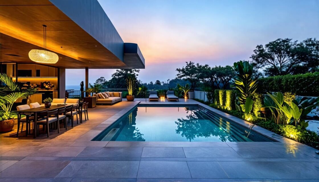 Designa en stilren poolområde: Lyx på hemmaplan