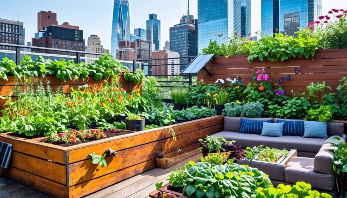 Skapa en modern takträdgård: Urban odling i fokus