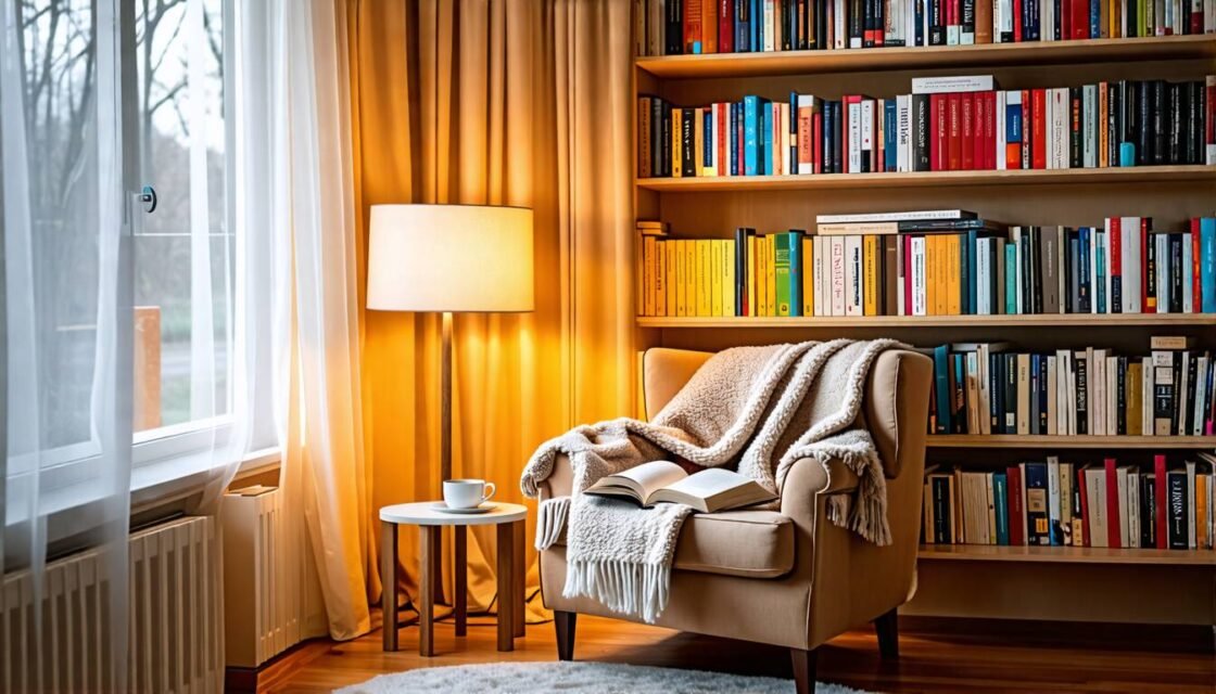 Bygg en mysig läshörna: Perfekt för bokmalar
