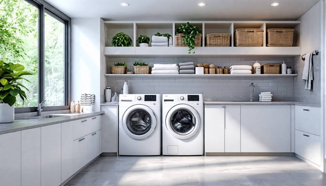 Bygg en praktisk tvättstuga: Ordning och reda