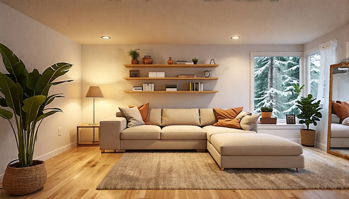 Inred din källare: Från mörk till mysig