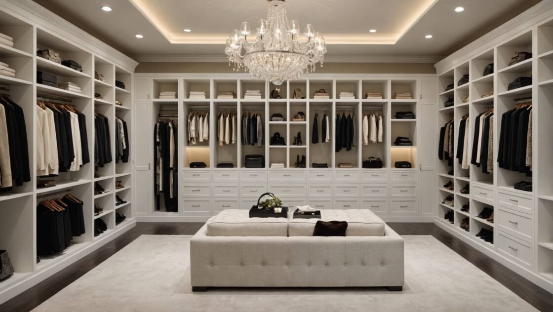 Bygg walk-in closet: Smart design och förvaring 2025
