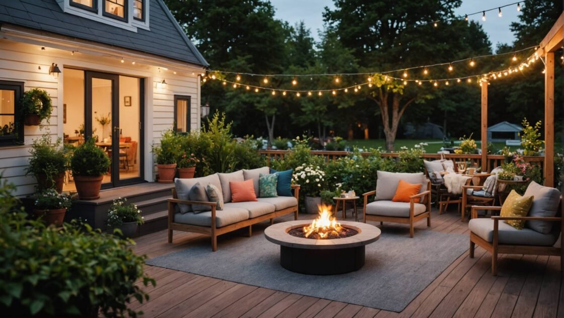 Bygg en mysig uteplats: Perfekt för sommarkvällar