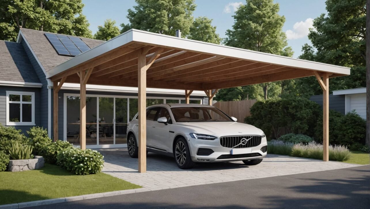 Bygga carport: Skydda bilen med stil