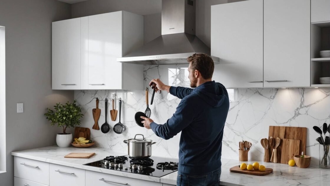 Montera egen köksfläkt: Fräsch luft i köket