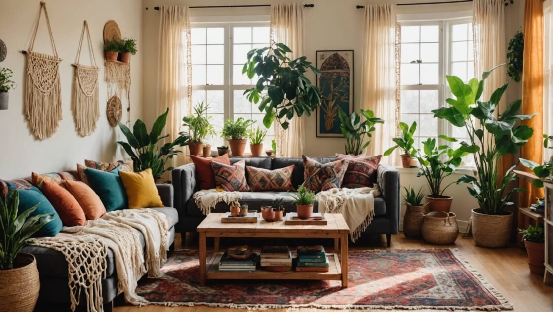 Skapa en bohemisk oas: Boho-chic inredning