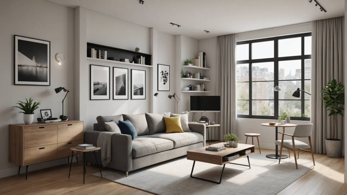 Inred smart: Multifunktionella möbler för små hem