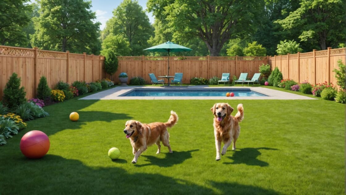 Hundvänlig trädgård: Säker lek för fyrbenta vänner