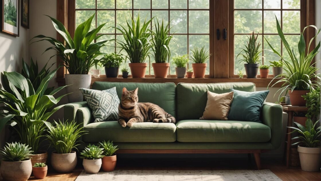 Kattväxter: Gröna oaser för inomhuskatter