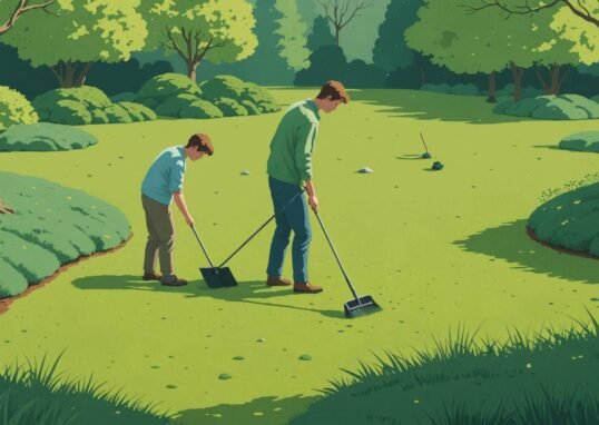 bekämpa mossa gräsmatta