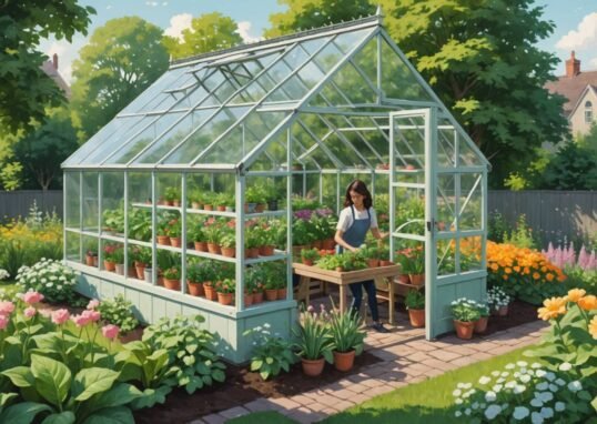 bygga växthus