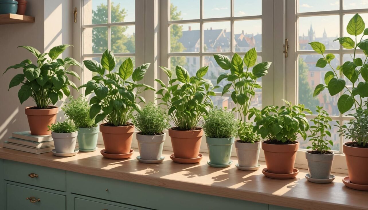 odla kryddor inomhus