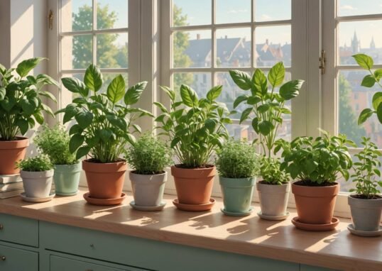 odla kryddor inomhus