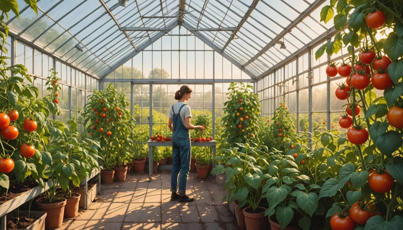 odla tomater växthus