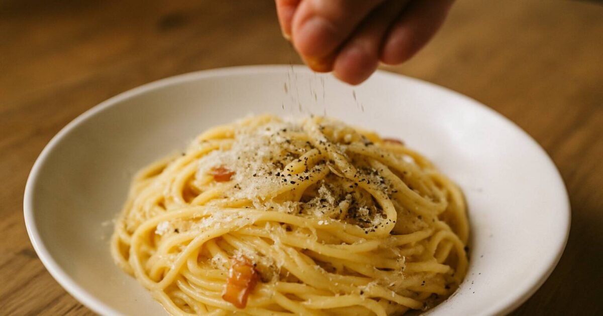 Lär dig laga autentisk italiensk carbonara med våra professionella tips. Undvik vanliga misstag och upptäck moderna variationer av denna älskade pastarätt.
