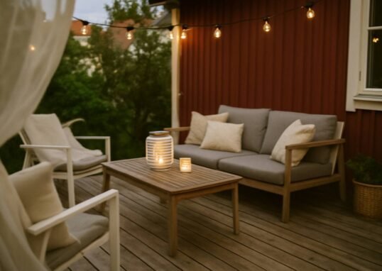 Designa din drömuteplats med trendiga idéer för 2025! Från skandinavisk minimalism till smart belysning - tips för att skapa ditt perfekta uterum.