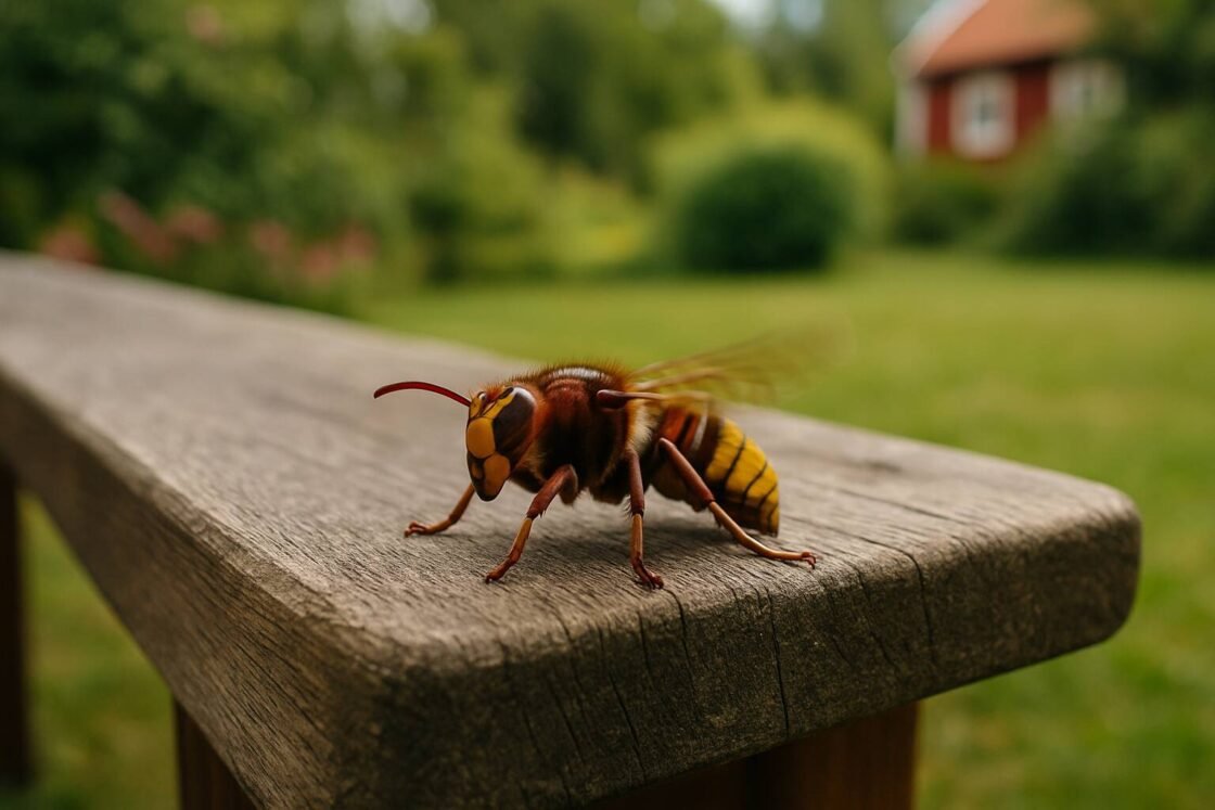 Lär dig allt om bålgetingar och andra stora getingarter i Sverige – utseende, risker, ekologisk betydelse och säkra metoder för att hantera dem.