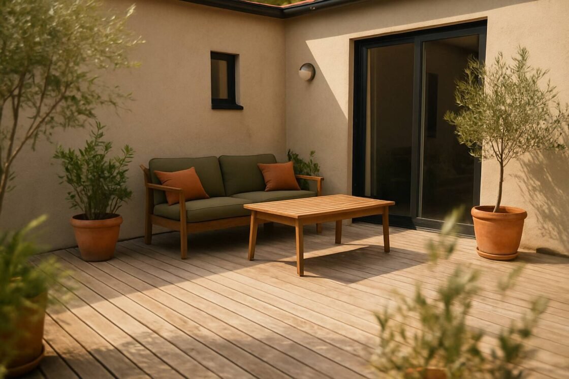 Få de senaste trenderna för uteplatser 2025! Naturliga material, smarta lösningar för små ytor och tips för att sudda ut gränsen mellan inne och ute.